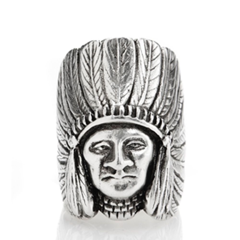 Sterling Chief Ring